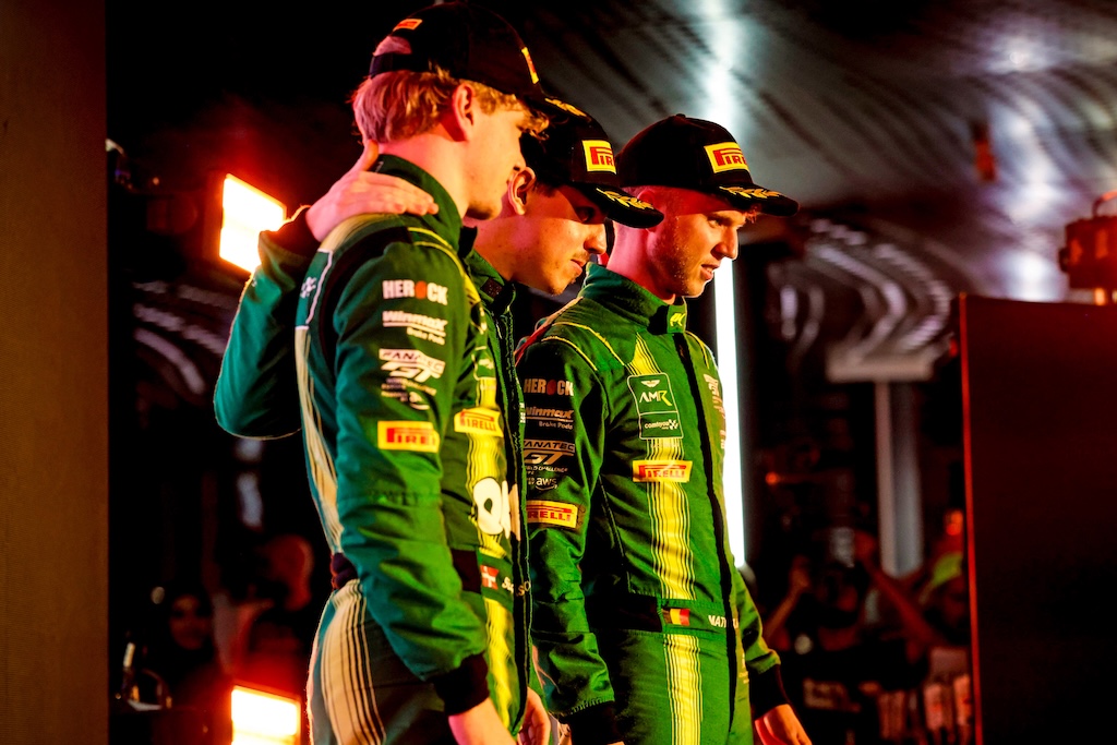 Sebastian Øgaard afsluttede 2024 med GT3-podie i Jeddah.
(Foto: SRO Motorsports Group)